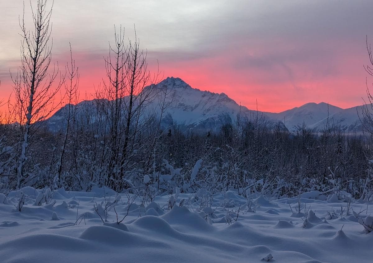 Spectacular Sunrise from the front yard 